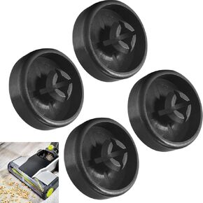 4Pack Upgraded Replacement Wheel Compatible with Ryobi Cordless Stick Vacuum PCL720K PBLSV716K, MO-RYLZ-4