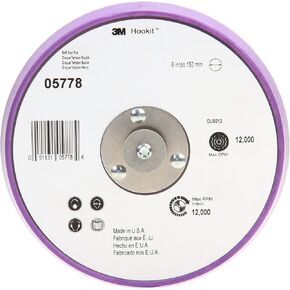 3M Painter's Disc Pad with Hookit 05778, 6 in, Soft Density Foam