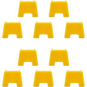 10 Packs 525814001 Brad No-Mar Pad Replacement Part Compatible with Ryobi P320 Cordless Brad Nailer & P360 Cordless Stapler