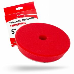 Maxshine 5.2" High Pro Poilshing Foam Pad - Perfectly Used with DA/RO Polisher - Professional Detailing Accessory for Cutting, Polishing & Finishing - Bendable, Washable & Reusable - Yellow