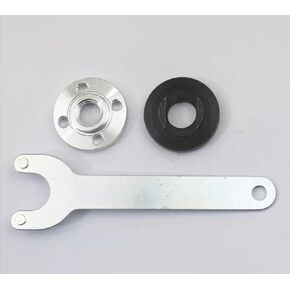 Angle Grinder Flange Wrench Spanner Metal Lock Nut Kit Compatible with Dewalt Milwaukee Makita 193465-4 Bosch Black & Decker Ryobi 5" 5/8-11