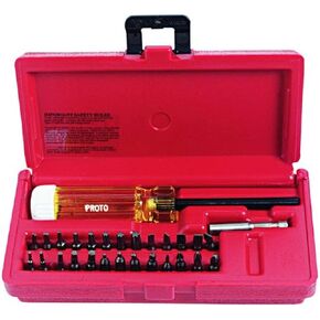 Stanley Proto J61929 28 Piece Magnetic Screwdriver Bit Set