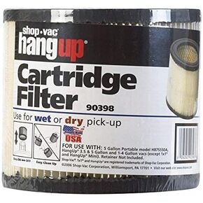 Shop Vac 903-98-00 HangUp Wet and Dry Vac Cartridge Filter