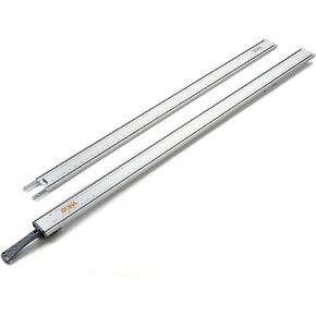 Bora 100" WTX Ruled Clamp Edge Saw Guide for Woodworking, Contractors, Carpenters and DIY, Guide for Circular Saws, 100 Inch Cutting Length, 545100