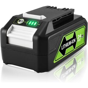 24V 6.0Ah Replacement Battery for Greenworks Battery 29842 29852 BAG709 BAG710 for Greenworks 24V Cordless Tools 20352 22232 2508302