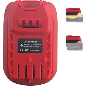 Adapter for Craftsman V20 Cordless Tools, DM18MAN Battery for DeWalt 20V Max and for Milwaukee 18V Li-on Battery to Craftsman 20V Batteries in Kuwait