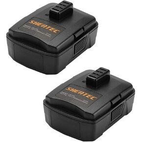Shentec Two Pack 12V 3000mAh Battery Compatible with RYOBI CB120L CB121L BPL-1220 130503001 130503005, 12V Li-ion Battery (NOT for CB120N)