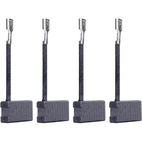 4 Pack 381028-02 Reliable Carbon Brushes Replacement Parts Compatible with Dewalt DW718 / DWS780 / DW717 / DW708 Miter Saw,Dewalt Electric Power Tools Replacement Parts