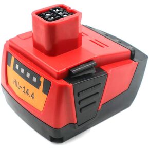 3000mAh HIL14.4V Li-ion Battery14.4V Replacement for HILTI Battery,B14,B144,SF144A,CPC14.4V,SFH144A,SIW144A,SID144A,18650Rechargeable Battery