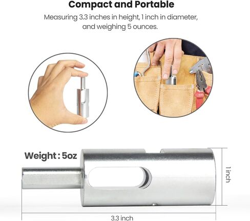 Ez Twist Ties 9 Gauge Drill Chuck Tool, Chain Link Fence Ties Wire Twister Twisting Tool, Chainlink Fencing Twist Drill Chuck in Kuwait