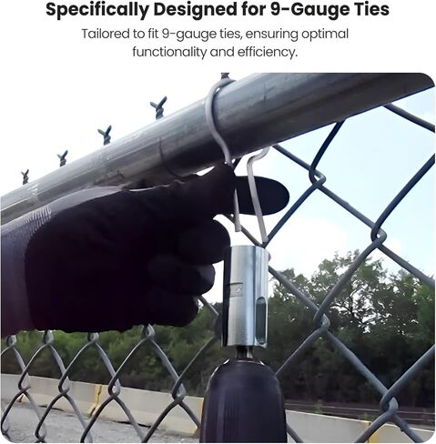 Ez Twist Ties 9 Gauge Drill Chuck Tool, Chain Link Fence Ties Wire Twister Twisting Tool, Chainlink Fencing Twist Drill Chuck in Kuwait