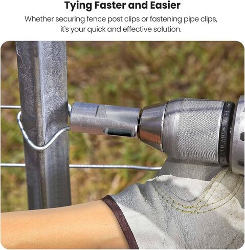 Ez Twist Ties 9 Gauge Drill Chuck Tool, Chain Link Fence Ties Wire Twister Twisting Tool, Chainlink Fencing Twist Drill Chuck in Kuwait