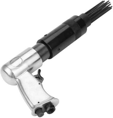 Air Needle Scaler,Pneumatic Tools,19 Pin Air Pneumatic Needle Gun Pistol Grip Rust Paint Slag Remover Removing Deburring Tool in Saudi Arabia