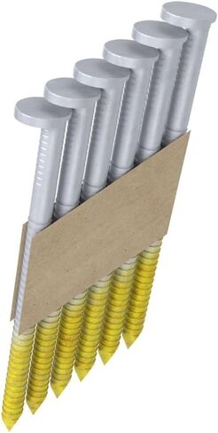 Grip Rite Prime Guard GRP6RHGH1 شريط ورقي 30 درجة أوفست رأس مستدير خارجي مجلفن مسامير تأطير مجمعة، 2 بوصة × 0.113 بوصة in Saudi Arabia