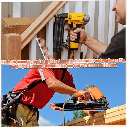 1000 عدد 21 درجة من مسامير التأطير برأس مستدير بالكامل، مسامير تأطير دائرية، ساق، أظافر مجلفنة مغموسة ساخنة، صف بلاستيكي ثابت لجميع الأخشاب المعالجة بالضغط (2-1/2 بوصة × 0.113 بوصة) in Kuwait