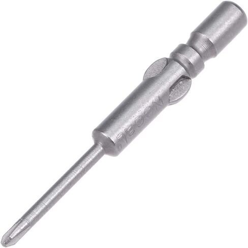 uxcell 10 Pcs 4mm Round Shank 40mm Length 1.2mm Phillips PH00 Magnetic S2 Screwdriver Bits in Saudi Arabia