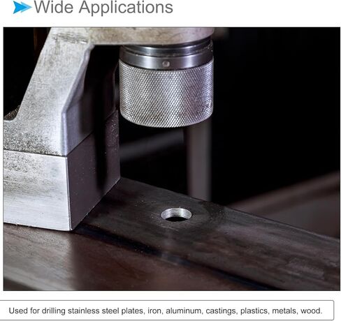 Carbide Hole Saw, 1 Inch/24mm Diameter, Metal Steel Hole Cutters Drill Bits - (Applications: for Metal Wood), 1-Pieces in Saudi Arabia