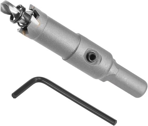 Carbide Hole Saw, 1 Inch/24mm Diameter, Metal Steel Hole Cutters Drill Bits - (Applications: for Metal Wood), 1-Pieces in Saudi Arabia
