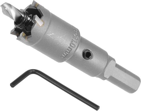 Carbide Hole Saw, 1 Inch/24mm Diameter, Metal Steel Hole Cutters Drill Bits - (Applications: for Metal Wood), 1-Pieces in Saudi Arabia