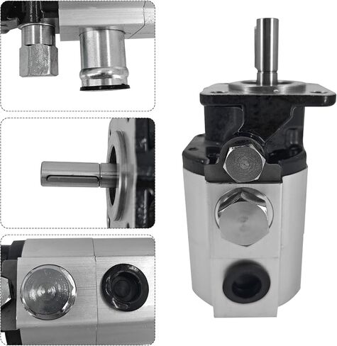 718-04127 918-04127 مضخة تروس الفاصل 2 المرحلة 11 GPM مضخة تروس مقسمة للسجل متوافقة مع MTD Cub Cadet GS21T LS27T LS27 LS25CC LS25 in Kuwait