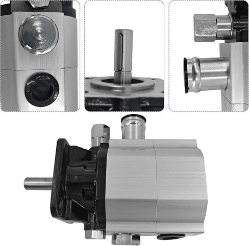 718-04127 918-04127 مضخة تروس الفاصل 2 المرحلة 11 GPM مضخة تروس مقسمة للسجل متوافقة مع MTD Cub Cadet GS21T LS27T LS27 LS25CC LS25 in Kuwait