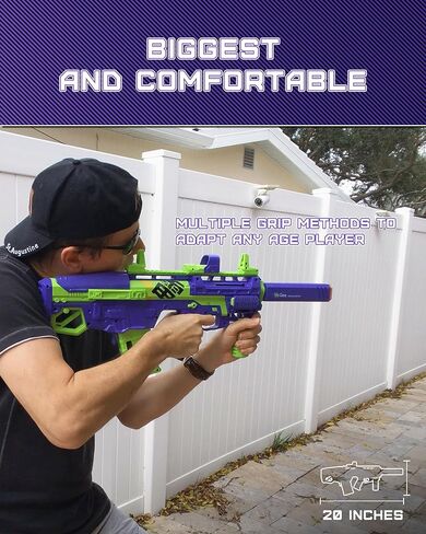 YaGee Reciprocating Splatter Ball Blaster with 150+ Foot Range, Extreme Power with Supersized Extended Playtime for Outdoor Activities & Team Games, 10k Rounds Fun for Adult in Kuwait