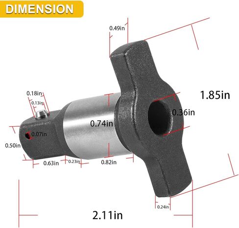 N415874 1/2 سندان مجموعة استبدال سندان دبوس الماسكة لمفتاح الربط اللاسلكي Dewalt DCF899 DCF899B DCF899M1 DCF899P1 DCF899P2، وليس لـ DCF899 Type4 in Kuwait