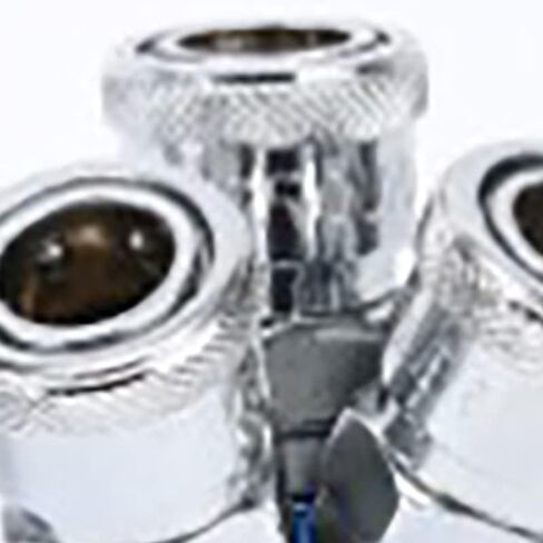 Air Hose Splitter, Quick Connect Air Hose Splitter Coupler Air Compressor Splitter(Round 3 Way) in Saudi Arabia