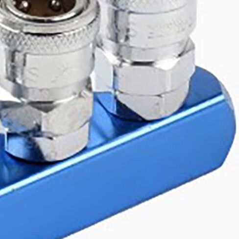 Air Hose Splitter, Quick Connect Air Hose Splitter Coupler Air Compressor Splitter(Round 3 Way) in Saudi Arabia