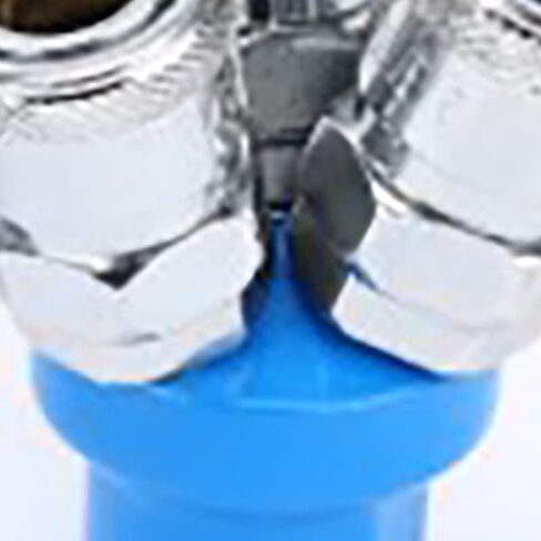 Air Hose Splitter, Quick Connect Air Hose Splitter Coupler Air Compressor Splitter(Round 3 Way) in Saudi Arabia