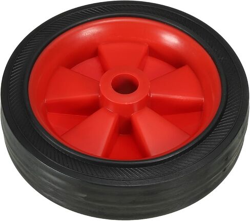 PATIKIL 4.5" Air Compressor Wheel, Universal Air Compressor Wheel Replacement Parts with 0.5" Dia. Hole for Easy Mobility, Black in Saudi Arabia