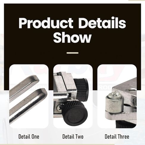 دليل الأسطوانة PR003 لأجهزة التوجيه BOSCH Colt Palm، موجه التوجيه على طول الحافة عند استخدام لقمة غير محملة أو لقمة غير مأهولة، قابل للتعديل رأسيًا وأفقيًا in Kuwait