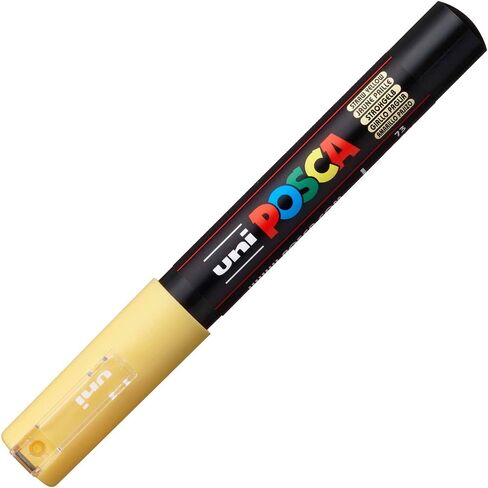 Posca Acrylic Paint Marker, Extra Fine, Gold in Saudi Arabia