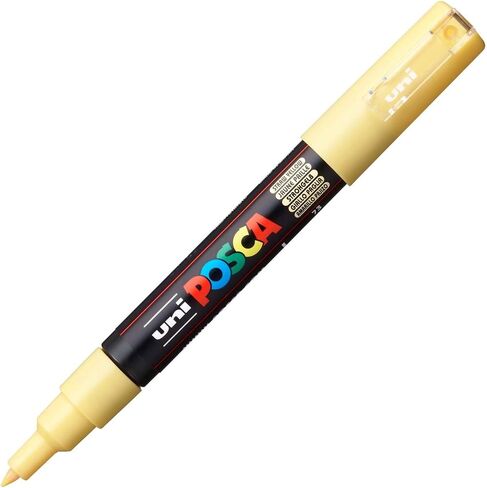 Posca Acrylic Paint Marker, Extra Fine, Gold in Saudi Arabia
