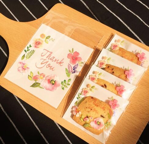 شولمارت شكرًا لك على أكياس حلوى السيلوفان ذاتية اللصق، أكياس هدايا المخبوزات، عيد الميلاد، العطلات (شكرًا لك عدد 200)... in Kuwait