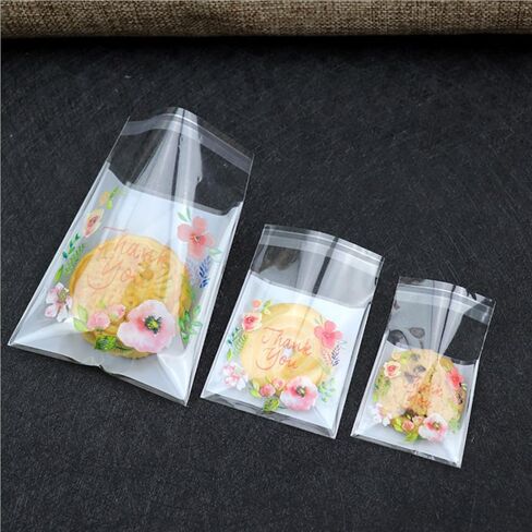 شولمارت شكرًا لك على أكياس حلوى السيلوفان ذاتية اللصق، أكياس هدايا المخبوزات، عيد الميلاد، العطلات (شكرًا لك عدد 200)... in Kuwait