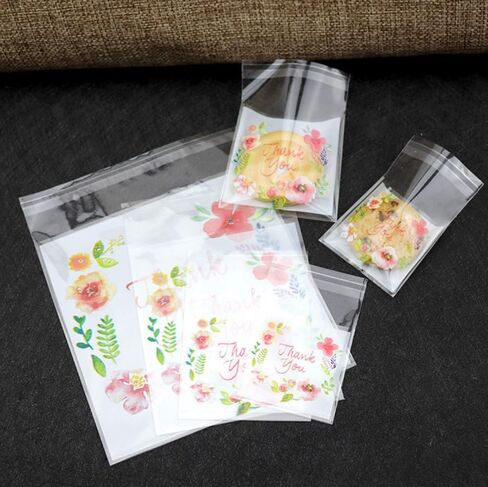 شولمارت شكرًا لك على أكياس حلوى السيلوفان ذاتية اللصق، أكياس هدايا المخبوزات، عيد الميلاد، العطلات (شكرًا لك عدد 200)... in Kuwait