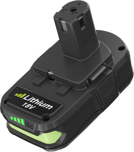 استبدال مطور بقدرة 3000 مللي أمبير في الساعة لبطارية ليثيوم أيون Ryobi 18 فولت P108 P102 متوافقة مع أدوات الطاقة اللاسلكية لبطارية Ryobi 18 فولت واحد + وشواحن بطاريات 18 فولت واحد + in Kuwait