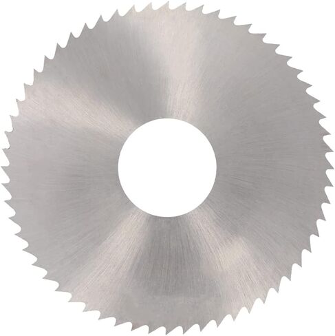 Auniwaig HSS Circular Metal Cutting Saw Blade Discs, 60T Round Slitting Saw Cutter, 75mm x 22mm x 0.8mm, for Rotary Tool Cutting Wheel in Saudi Arabia