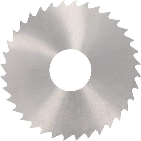 Auniwaig HSS Circular Metal Cutting Saw Blade Discs, 60T Round Slitting Saw Cutter, 75mm x 22mm x 0.8mm, for Rotary Tool Cutting Wheel in Saudi Arabia