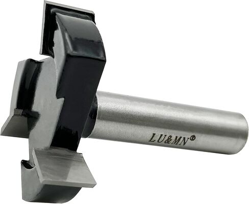 Carbide Router Bits, 1/2 inch Shank 2 inch Cutting Diameter, Slab Flattening Router Bit Planing Bit Wood Milling Cutter Planer Woodworking Tool by LU&MN in Saudi Arabia