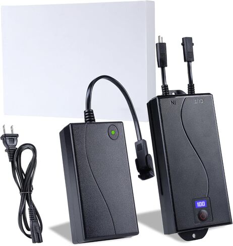 Rechargeable Battery Packs for Reclining Furniture - 2500mAh with LCD Display for Electric Recliners, Power Sofas, Lift Chairs and Couch - only Compatible with 2-Pin Connector Motion Furniture in Saudi Arabia