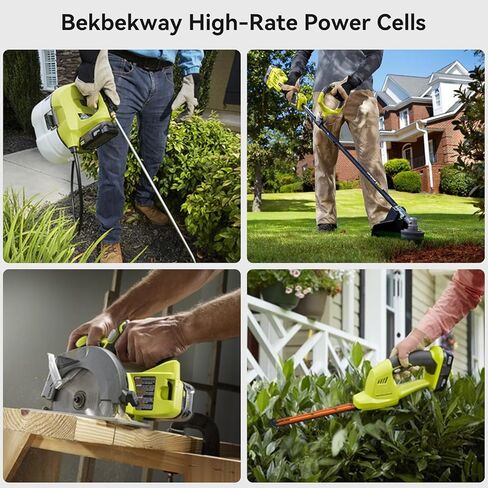 استبدال مطور بقدرة 3000 مللي أمبير في الساعة لبطارية ليثيوم أيون Ryobi 18 فولت P108 P102 متوافقة مع أدوات الطاقة اللاسلكية لبطارية Ryobi 18 فولت واحد + وشواحن بطاريات 18 فولت واحد + in Kuwait