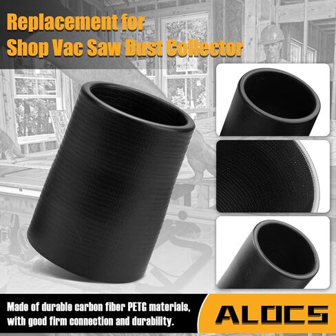 استبدال محول تفريغ المنشار الميتري لديوالت - يناسب 1 7/8 بوصة خرطوم تجميع الغبار ملحقات المنشار الميتري لمتجر Vac in Kuwait