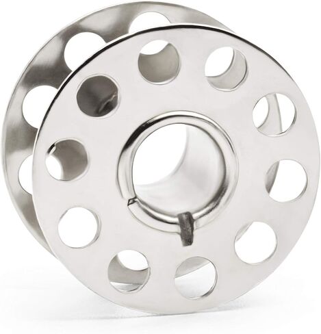 Dritz Class 15 Reusable, 4 Count, Metal Bobbins, Nickel in Saudi Arabia