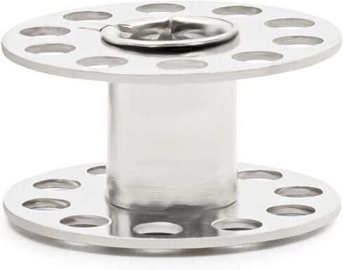 Dritz Class 15 Reusable, 4 Count, Metal Bobbins, Nickel in Saudi Arabia