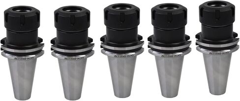 5 Piece Collet CAT40-ER32-2.76-Inch Tool Handle Collet Suitable for CNC Engraving Machine Milling Machine in Saudi Arabia
