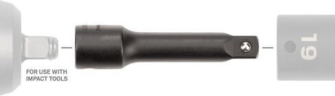TEKTON 3/8 Inch Drive x 6 Inch Impact Extension | SIA11106 in Saudi Arabia