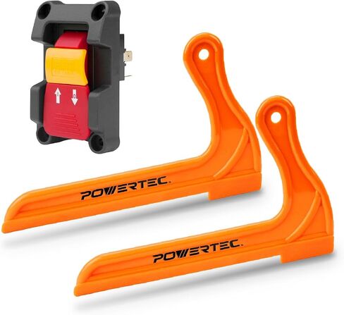 POWERTEC L-Push Stick Fits Table Saw, Router Table, Shaper. Wood Pusher Reduces Kickback & Increases Safety for Wood working Accessories. 2PK (71030) in Saudi Arabia
