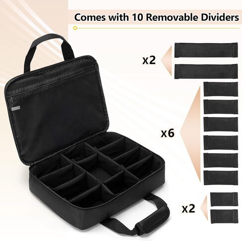 Battery Storage Bag Compatible with Dewalt 12V 18V 20V 60V Max Battery and Charger, Tool Battery Carrying Case with Accessory Pocket for 12V 18V 20V 60V 2.0/3.0/4.0/5.0/6.0/9.0-Ah Batteries in Saudi Arabia